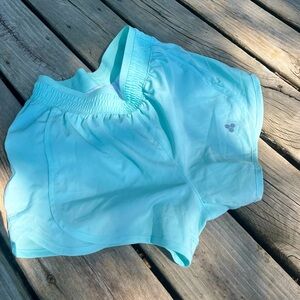 Aqua Athletic Running Shorts Women’s Small Tek Gear Workout Exercise Lined NWOT